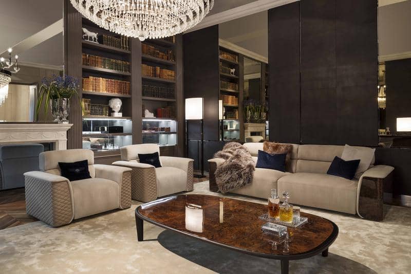 BE Lux armchairs_Cliffden coffee table and Lux Royce sofa