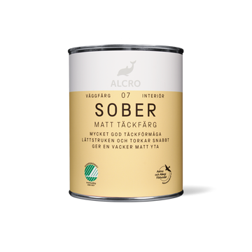 Sober Matt Täckfärg  瑞典素泊