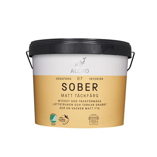 Sober Matt Täckfärg  瑞典素泊