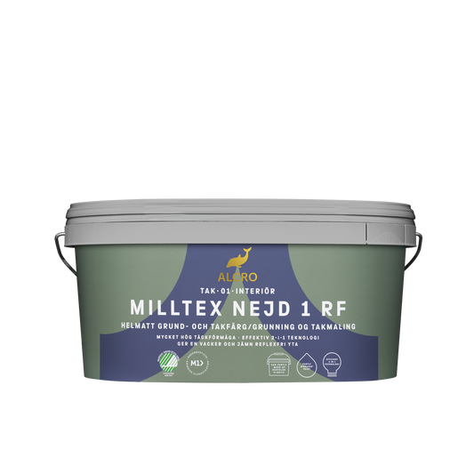 Milltex Nejd  1  瑞典森林质感哑光天花漆